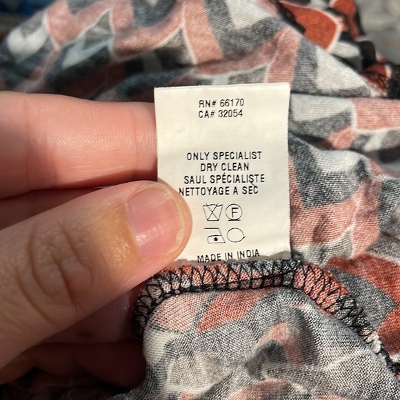 Bl-nk London Anthropologie Sequin Embellished Blouse SZ S EUC - Picture 9 of 9